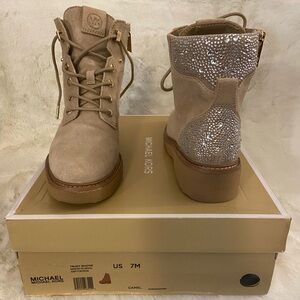 Michael Kors Trudy Bootie, size 7M, color Camel
